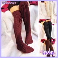 SYBOOKS Thigh-High Warm Winter Socks Long Boot Hosiery Over Knee Leggings Leg Warmers