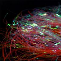 Tinsel Flat Glittering Crystal Line 2mm Fly Tying Material Fishing Tool