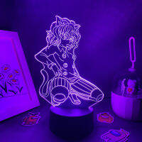 Hunter X Hunter อะนิเมะรูป neferpitou 3D LED Night Light ของขวัญสำหรับเพื่อนห้องนอนอื่นๆ Decor มังงะ HXH LAVA โคมไฟ