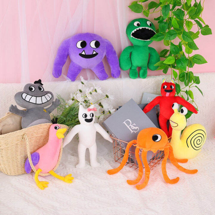 Garten Of Banban New Characters Plush Toys Sheriff Toad Snail Three ...