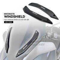 ใหม่2017-2021สำหรับ YAMAHA XMAX 125 250 300 400 X-MAX250 X-MAX125 X-MAX ที่กระจกเครื่องหักเหกระจกบังลมเคสอลูมิเนียมชุดตัวยึด