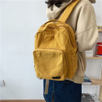 Quality Canvas Women Backpacks High Capacity Backpack For Women Multi Pocket Travel Backpack Female School Bag For Teenage