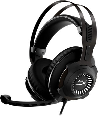 HyperX Cloud Revolver - Gaming Headset with HyperX 7.1 Surround Sound, Signature Memory Foam, Premium Leatherette, Steel Frame, Detachable Noise-Cancellation Microphone