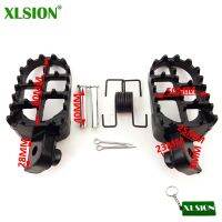 XLSION Aluminium Footpegs Footrest Foot Pegs For XR50R CRF50 CRF70 CRF80 CRF100F Dirt Pit Bike Motorcycle Motocross