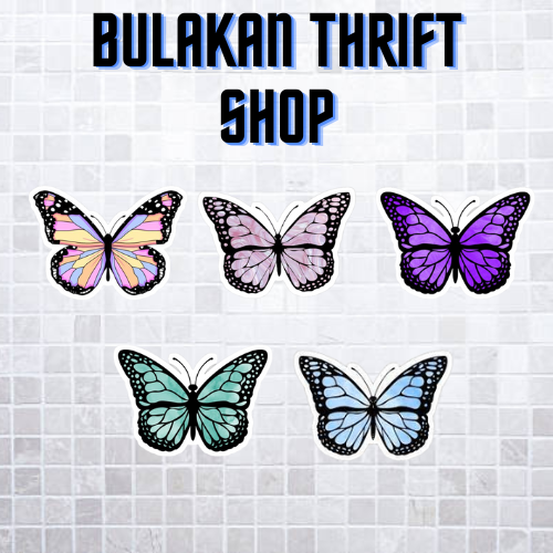 Butterfly Sticker Waterproof for Motorcycles, Tricycles, Helmet 2.5 x 3