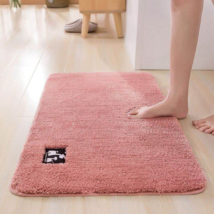 【GOOD】 Bathroom Rugs Absorb Water Lazada.co.th