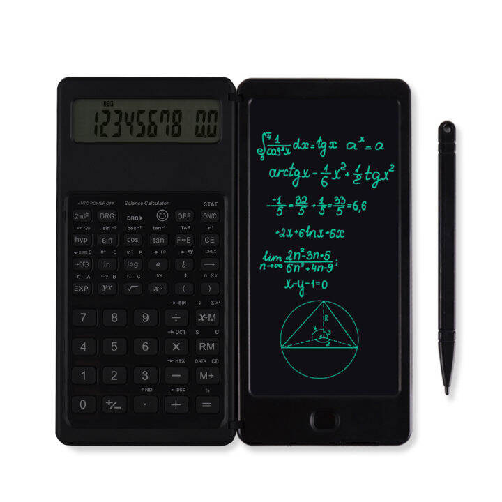 Portable 6.5 Inch Calculator LCD Screen Writing Tablet Folding