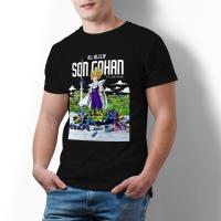 Bandai Son Gohan Novelty Tshirts Men Dragon Ball Printed Tshirt Original Tshirt Cotton Clothes