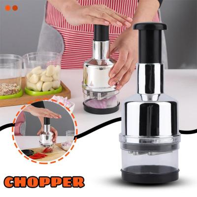 Garlic Press Stainless Steel Flapping Manual Garlic Press Kitchen Tools Slicer Cutter Vegetable Garlic W3T2