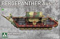 พลาสติก โมเดล ประกอบ  takom สเกล1/35 Bergepanther Ausf.G German Armored Recovery Vehicle Sd.Kfz.179 w/ full interior kit