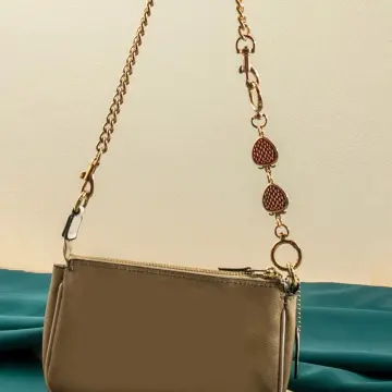 Golden Pearl Strap Extender for Pochettes/clutches/purses 