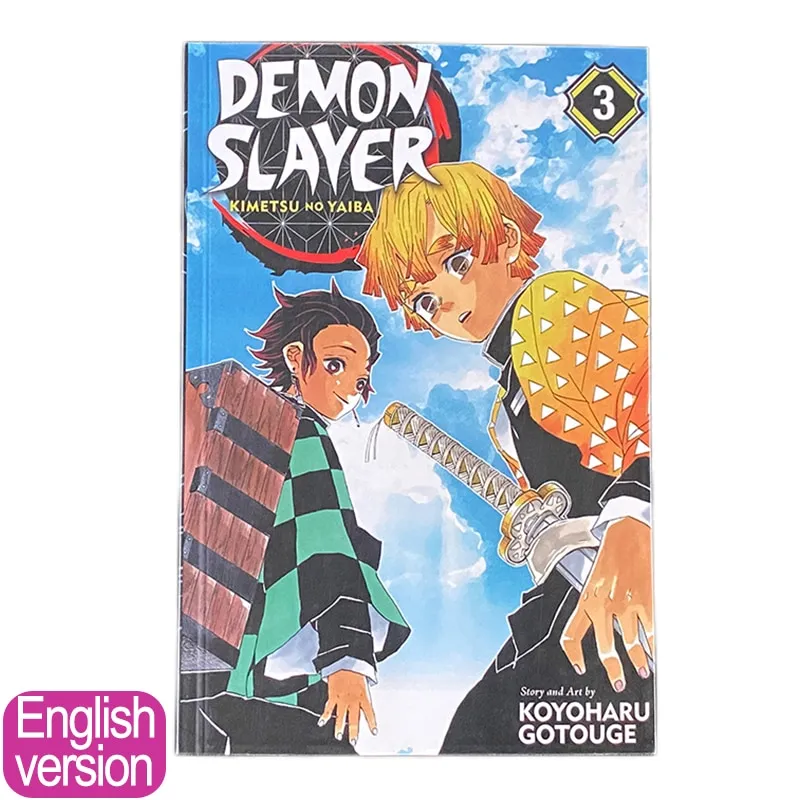 Demon Slayer Kimetsu no Yaiba Vol.1 Japanese Ver Manga Comic Anime