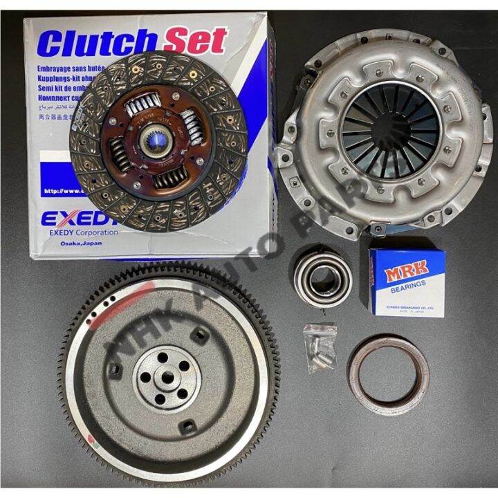 Flywheel Super Touring Clutch Kit Set minyak meterai Saga Wira Satria