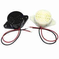 【CW】 High-decibel alarm SFM-27 DC3-24V continuous sound buzzer black white