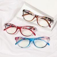 1Pc Fashion Cat Eye Reading Glasses Women Men Lightweight Presbyopic Reading Glasses 100 40 Diopter Presbyopia Eyewear