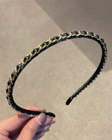 French Chain Hair Hoop ผู้หญิงฤดูร้อนเน็ตไอดอลสไตล์ใหม่อารมณ์กลิ่นเล็ก ๆ น้อย ๆ Headwear Headwear ฤดูร้อน J356