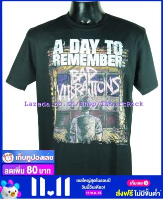 เสื้อวง A DAY TO REMEMBER เสื้อยืดวงดนตรีร็อค เสื้อร็อค  ADR1596 ส่งจาก กทม.