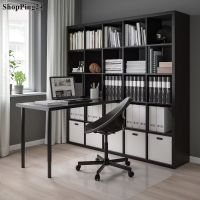 โต๊ะทำงาน LINNAMON ขาเหล็กแข็งแรง ขนาด 100X60 สูง 73 ซม.Desk LINNAMON Work desk 100X600 Hight 73 cm.