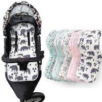 【CC】 Fashion Print Baby Stroller Mattress Soft Diaper Cotton Changing Prams Buggy Carriers Accessories