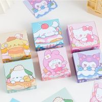 ☑▧ Sanrio Kids Cartoon Cute Notepad Childrens New Kawaii Notebook Students Memo Pad Students Anime Stationery Supplies Fashion Gift
