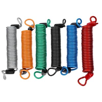 ☁♟▲ 150cm Alarm Disc Lock Security Anti Thief Protection Motorbike Accessories Motorcycle Wheel Disc Reminder Spring Cable