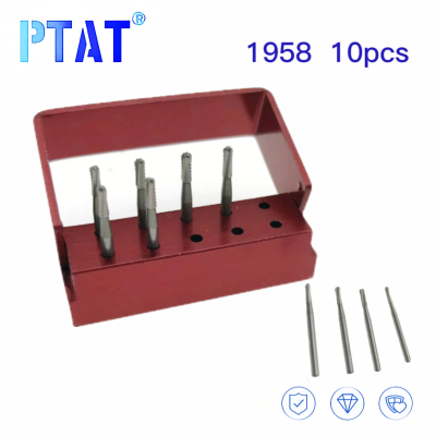 1แพ็คทันตกรรมทังสเตนเหล็ก SBT คาร์ไบด์ Bur เจาะ F ความเร็วสูง Handpiece FG1958 Materiales De Curatorio ทันตกรรม