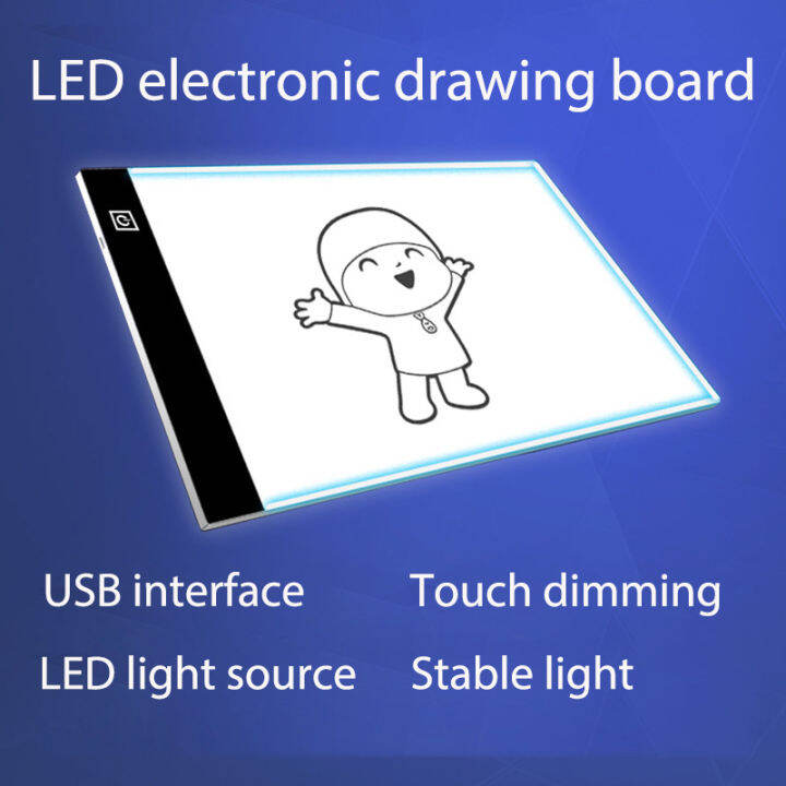 A4 LED Electronic Drawing Copy Board Whiteboard Manga Drawing Tools