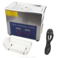 Digital Ultrasonic Cleaner 【COD】3L ความจุขนาดใหญ่เครื่องทำความสะอาดอัลตราโซนิกดิจิตอลคุณภาพสูง UK Plug 220V