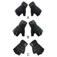 ✁❈ 1 Pair Sports Mittens Waterproof Windproof Bicycle Gloves Outdoor Non-slip Riding Hand Protectors Black and White