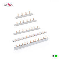 Hot money Copper Busbar สำหรับกล่องกระจาย Circuit Breaker PIN TYPE MCB Connector Busbar การเชื่อมต่อ breaker combing Terminals-Pujeu