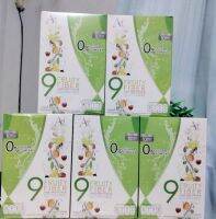 ( โปร ซื้อ 3 แถม 2)9 ฟรุตตี้ ไฟเบอร์ 9 Fruiy Fiber เครื่องดื่ม รสผลไม้รวมผสมใยอาหารชนิดผง ตรา เนเจอร์ 1 กล่อง มี 10 ซอง