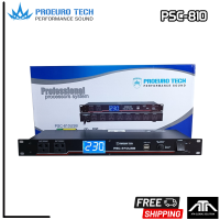 ส่งฟรี PROEURO TECH PSC-810USB AC OUTLET PSC810 PSC-810 เอาท์เล็ต โปรยูโรเทค เอซีเอาท์เล็ต ปลั๊กไฟติดแร็ค ปลั๊กโปรยูโรเทค ราคาถูก มีจอ LED ปลั๊ก