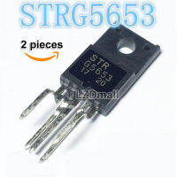 2Pcs STR-G5653 TO-220F STR G5653 STRG5653 TO220F สีทีวีโมดูล