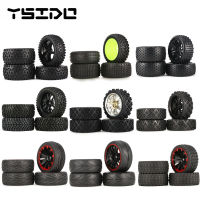 YSIDO 4ชิ้น1/12ยางรถบักกี้1/14ทางวิบากขอบล้อหกเหลี่ยม12มม. สำหรับ HSP 94177 Wltoys 144001 124018 124019 124017 124016รถ RC