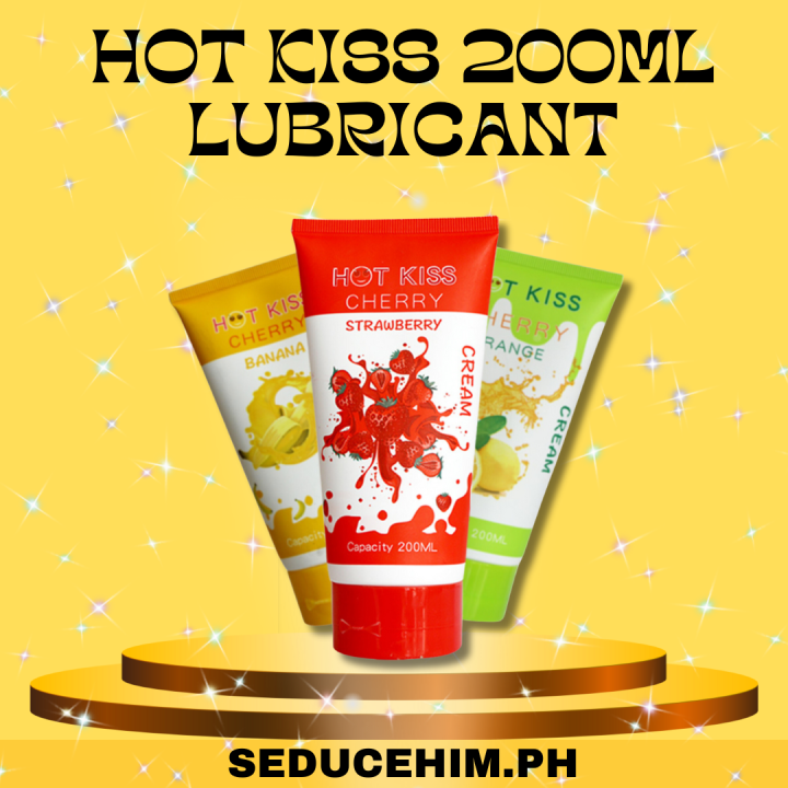 Hot Kiss 200ml Water Based Flavored Lube Vagina Anal Lubricant Lazada Ph 