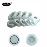 ◈☌ White protein skin memory cotton thickening 50MM-110MM headset sets sponge sets ear pads Headphone Pillow Replacement Earpiece