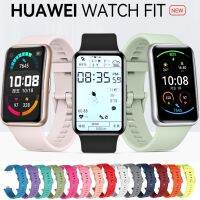 Silicone Band For Huawei Watch FIT Strap Smartwatch Accessories Replacement Wrist bracelet correa huawei watch fit 2021 Strap