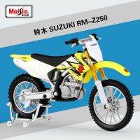 รถมอเตอร์ครอส Rm-z250ของเล่นโมเดลอัลลอยจำลองสำหรับมอเตอร์ครอสจาก Maisto