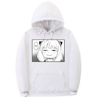 Hot Japan Manga Spy X Family Hoodie Funny Fashion White Hoodies Anya Forger Anime Unisex Sweatshirts Kawaii Sweatshirt Size XS-4XL