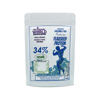 Organic/Bio Flaxseed Protein  34% โปรตีนเฟลกซีส 500g