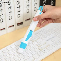 SUC 4pcs Multipurpose 2-in-1 Keyboard Cleaner Cleaning Tools Brush Door Window Grooves Cleaning Brush With Dustpan New