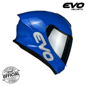 Evo helmet hot sale metallic blue