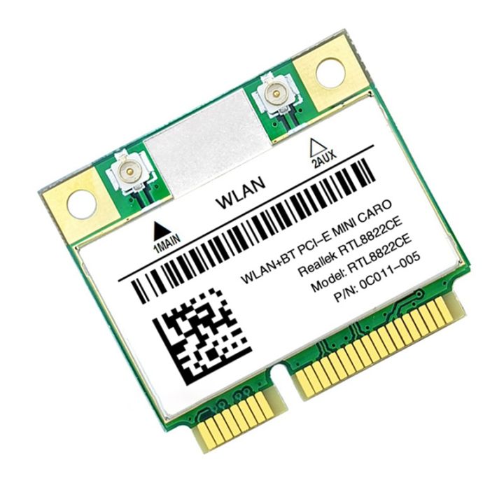 rtl8822ce-1200mbps-2-4g-5ghz-802-11ac-wifi-card-network-mini-pcie-bluetooth-5-0-support-laptop-pc-windows-10-11