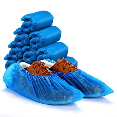 Thicken Anti Slip Disposable Shoe Covers Waterproof Overshoes Dustproof Reusable Boot Cover Dispense 4.5G