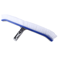 1 PCS Swimming Pool Spa Cleaning Brush Head Cleaner Broom Bending Tool Swimming Pool Cleaning Equipment Blue