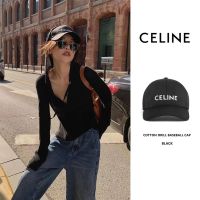 (จัดส่งทันที)New หมวก celine แท้/หมวกแฟชั่น/หมวกแหลม