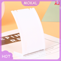 MOKA01 สร้อยคอจี้ประดับเพชรแสดงต่างหูยืนแสดงชั้นวาง