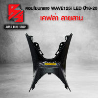 คอนโซนกลาง WAVE125i LED ปี 18-20  เคฟล่าสาน 5D ฟรี สติกเกอร์ อะไหลแต่งเวฟ125i ชุดสี WAVE125i