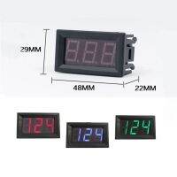 โวลต์มิเตอร์วัดแรงดันไฟฟ้าดิจิตอล Digital Voltmeter ขนาด 0.56 5-60VDC 2สายพร้อมส่ง