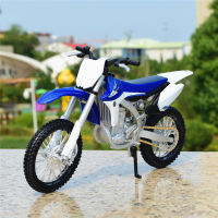 Maisto 1:12 YAMAHA YZ450F ล้อแม็กการแข่งขันรถจักรยานยนต์รุ่นจำลอง D Iecast ข้ามประเทศถนนรถจักรยานยนต์รุ่นเด็กของเล่นของขวัญ